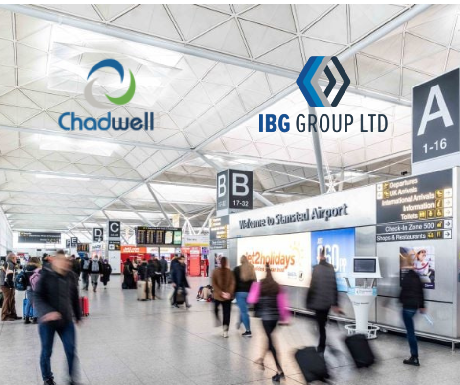 Chadwell Takes Flight at Stanstead Airport